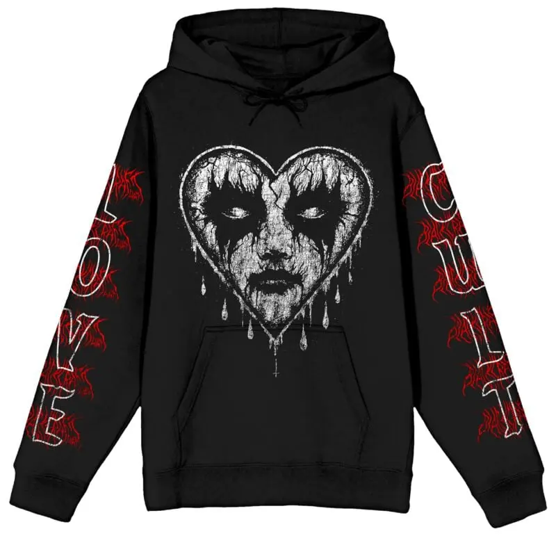 Sweat-shirt à capuche de Blackcraft Cult - Lovecvlt Pullover Hoodie - S à 5XL - pour Homme - noir