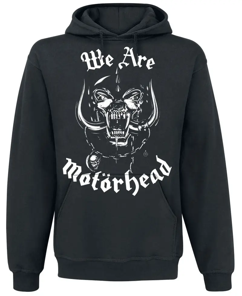 Sweat-shirt à capuche de Motörhead - We Are Motörhead - S à 3XL - pour Homme - noir