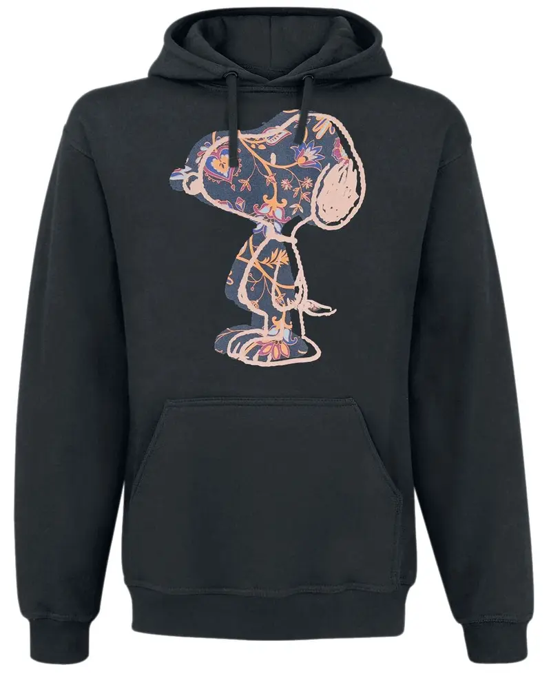 Sweat-shirt à capuche de Snoopy - Snoopy Doré - S à XXL - pour Femme - noir
