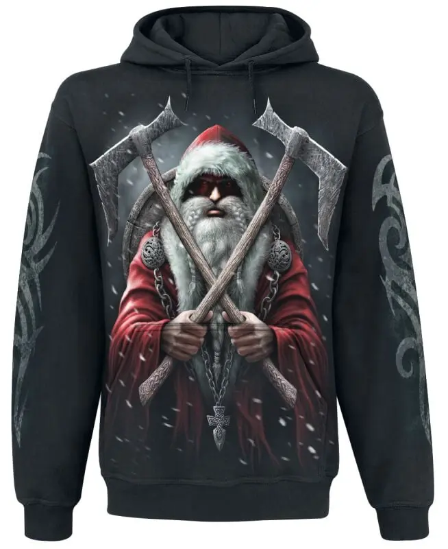 Sweat-shirt à capuche de Spiral - Sleigher - Sweat à capuche - S à XXL - pour Homme - noir