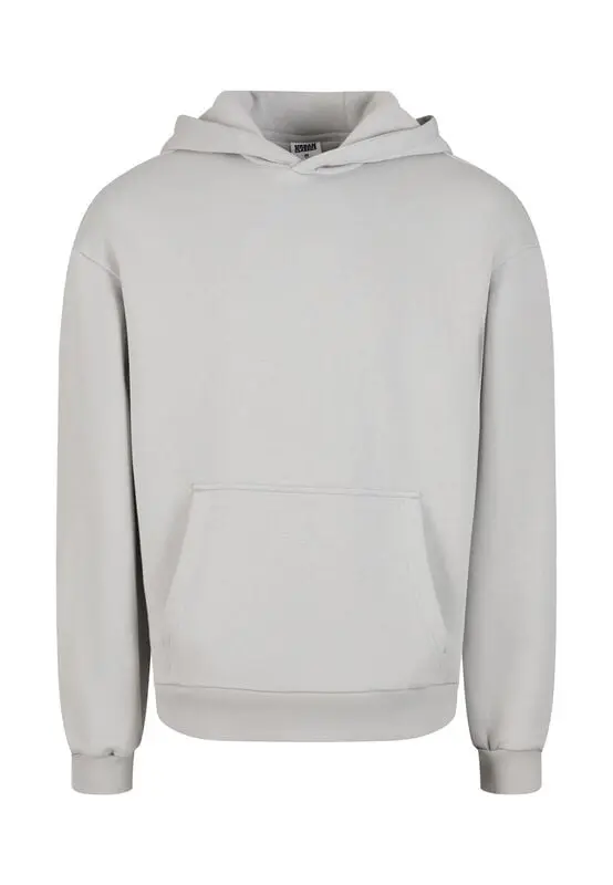 Sweat-shirt à capuche de Urban Classics - Sweat à Capuche Fluffy - S à 4XL - pour Homme - gris