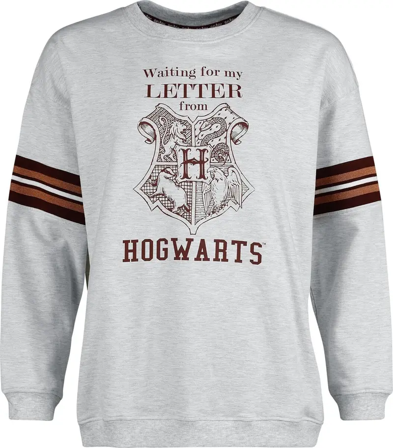 Sweat-shirt de Harry Potter - Waiting For My Letter From Hogwarts - S à XXL - pour Femme - gris
