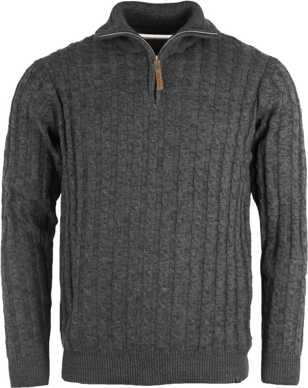 Sweat-shirt de Indicode - INRufus - S à XXL - pour Homme - gris