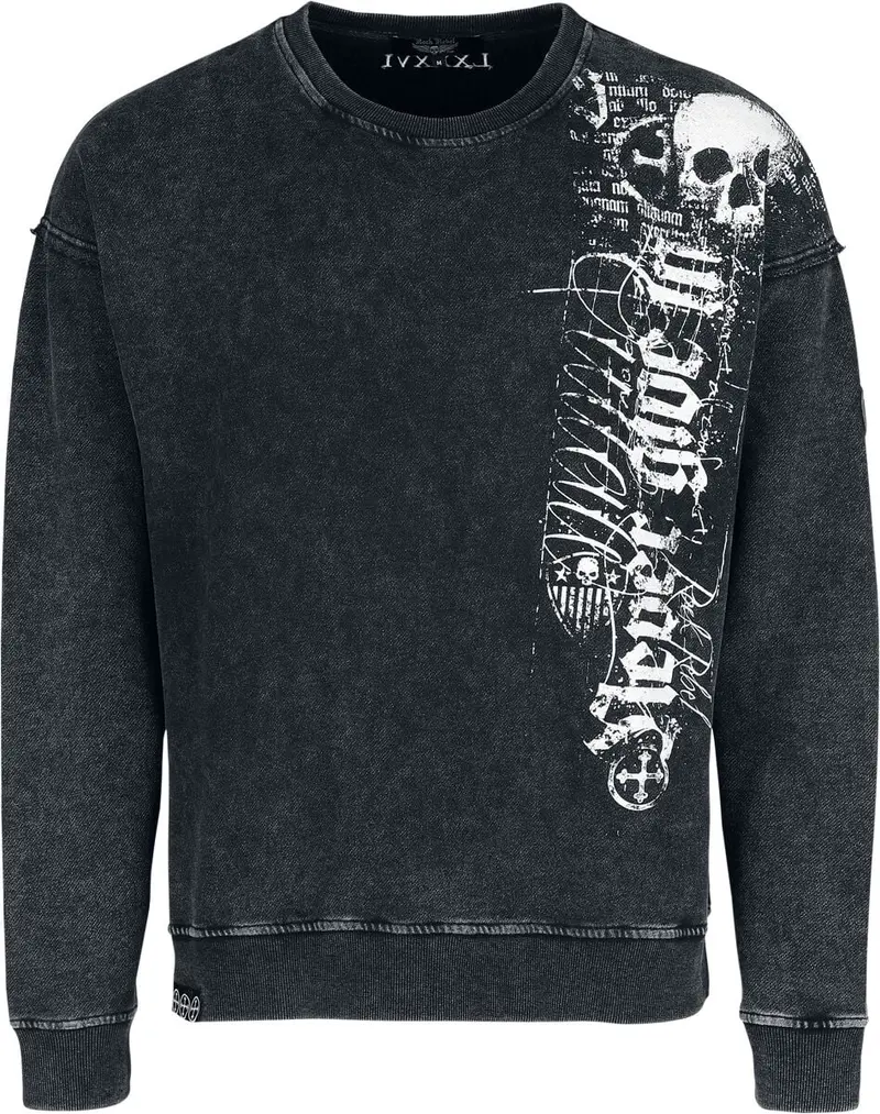 Sweat-shirt de Rock Rebel by EMP - Rebels & Reapers - S à XXL - pour Homme - multicolore