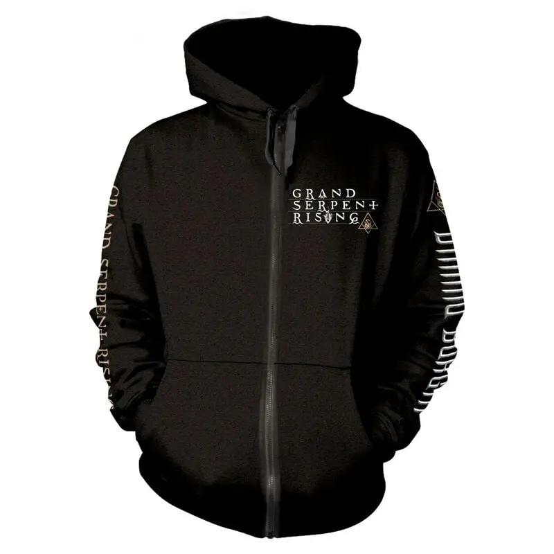 Sweat-shirt zippé à capuche de Dimmu Borgir - Grand Serpent Rising - S à 3XL - pour Homme - noir