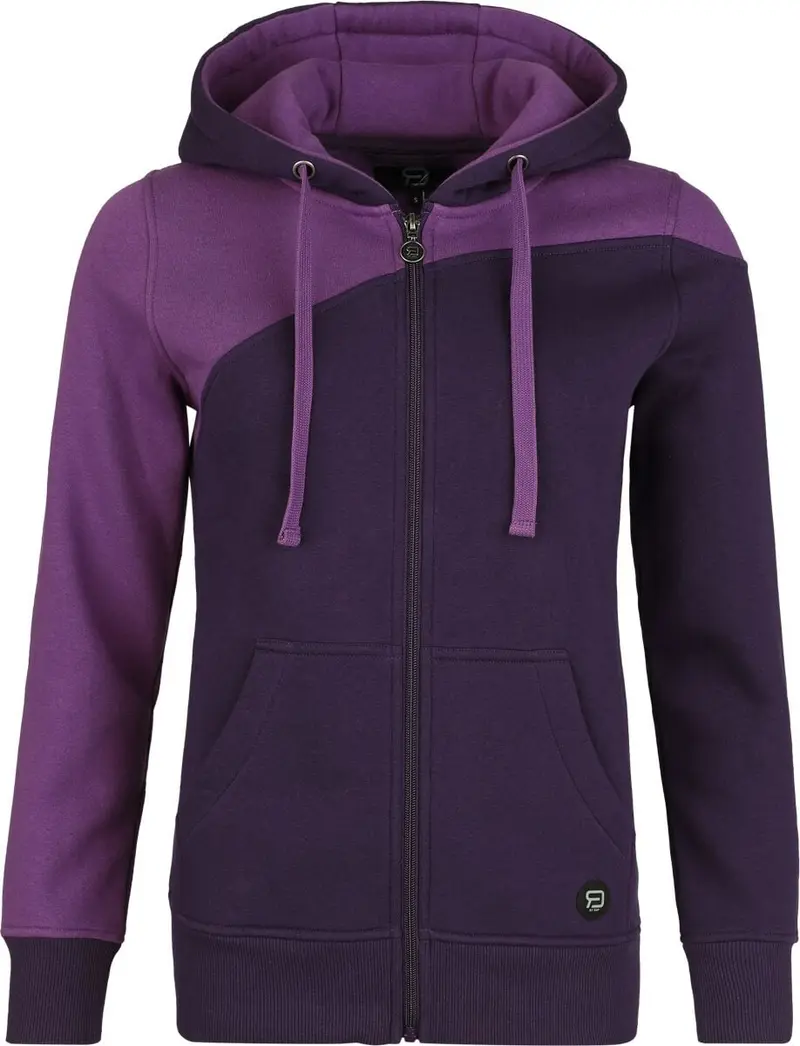 Sweat-shirt zippé à capuche de RED by EMP - S à XXL - pour Femme - lilas