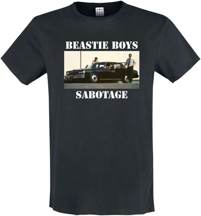 T-Shirt Manches courtes de Beastie Boys - Amplified Collection - Sabotage - S à 3XL - pour Homme - noir