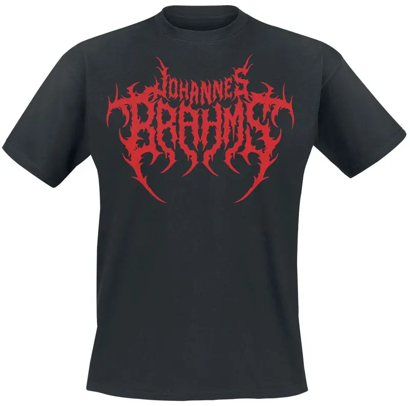 T-Shirt Manches courtes de Black Metal Legends - Brahms - S à 5XL - pour Homme - noir