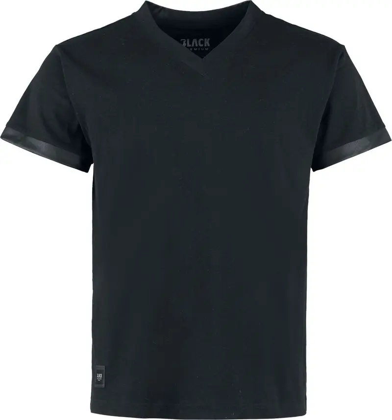 T-Shirt Manches courtes de Black Premium by EMP - Essential - S à XXL - pour Homme - noir