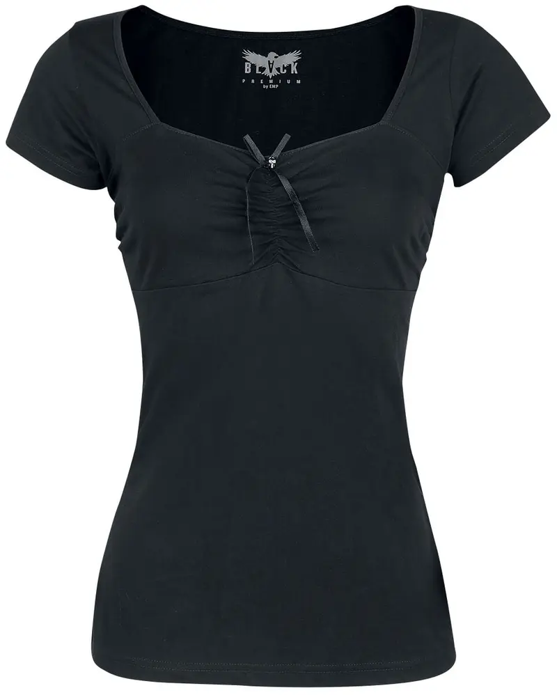 T-Shirt Manches courtes de Black Premium by EMP - Something Wicked - S à 3XL - pour Femme - noir