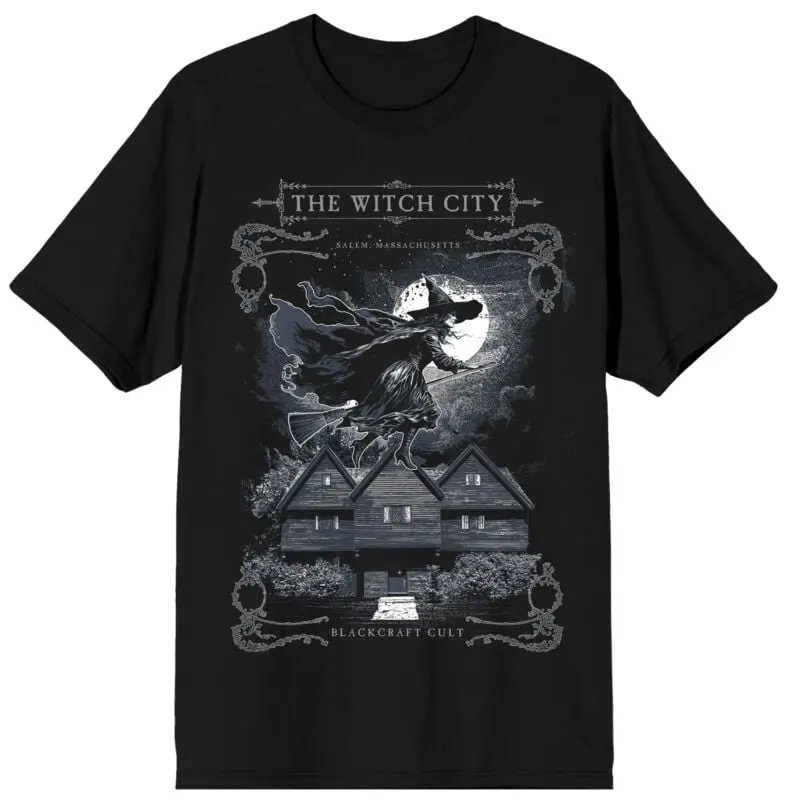 T-Shirt Manches courtes de Blackcraft Cult - Witch City Salem - S à 4XL - pour Homme - noir