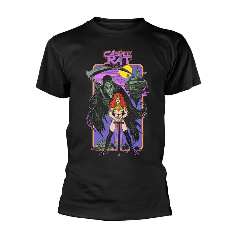 T-Shirt Manches courtes de Castle Rat - Now Is Forever - S à XXL - pour Homme - noir