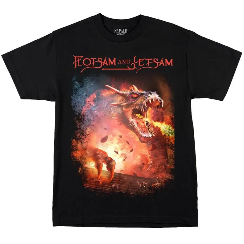 T-Shirt Manches courtes de Flotsam & Jetsam - Rats in the Temple - S à 3XL - pour Homme - noir