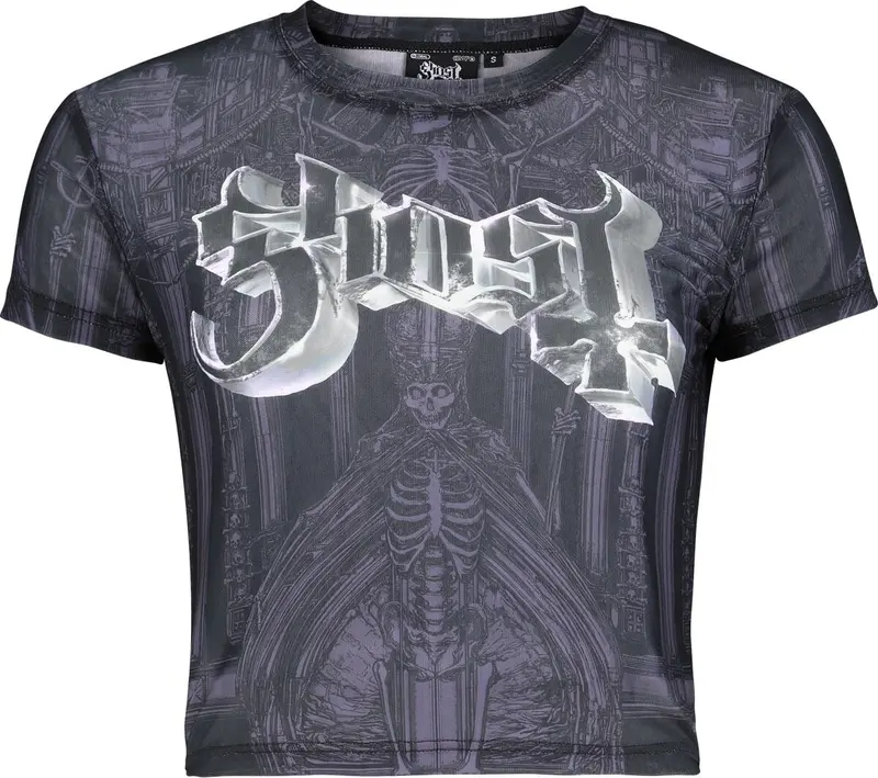 T-Shirt Manches courtes de Ghost - Ghost - Collection Signature EMP - S à XXL - pour Femme - multicolore