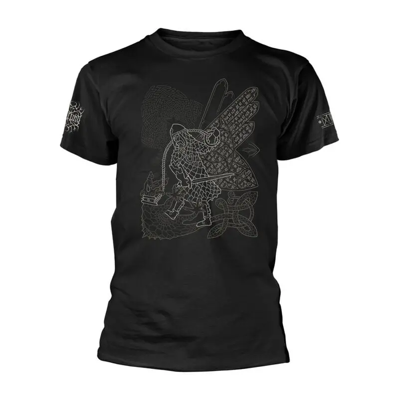 T-Shirt Manches courtes de Heilung - Sankt Michael - S à XXL - pour Homme - noir
