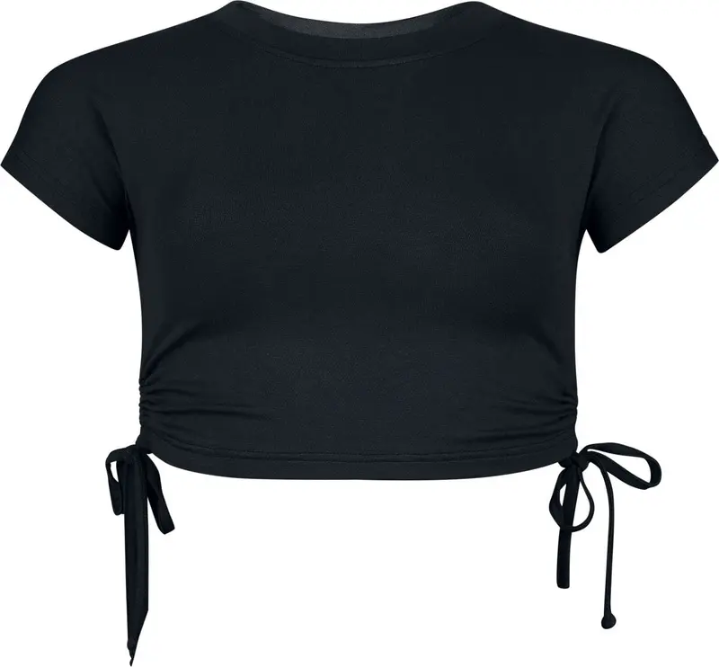T-Shirt Manches courtes de Innocent - Calantha - Crop Top - XS à 4XL - pour Femme - noir