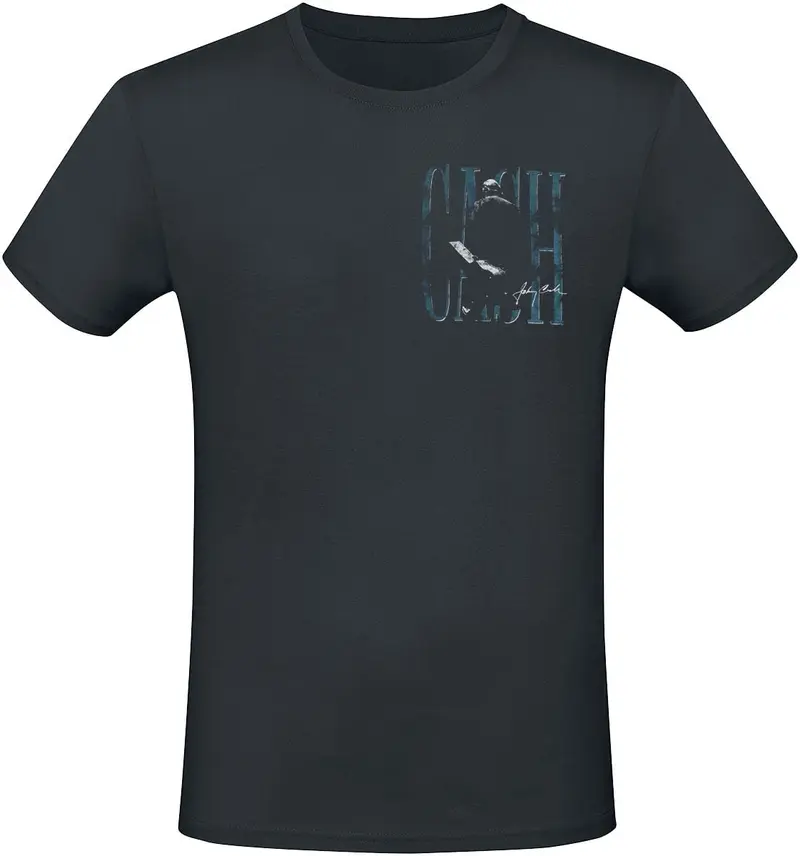 T-Shirt Manches courtes de Johnny Cash - Man In Black - S à 3XL - pour Homme - noir