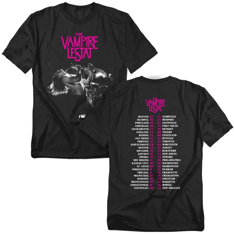 T-Shirt Manches courtes de Lestat Le Vampire - Lestat Le Vampire - Live on Tour - M à 5XL - pour Homme - noir