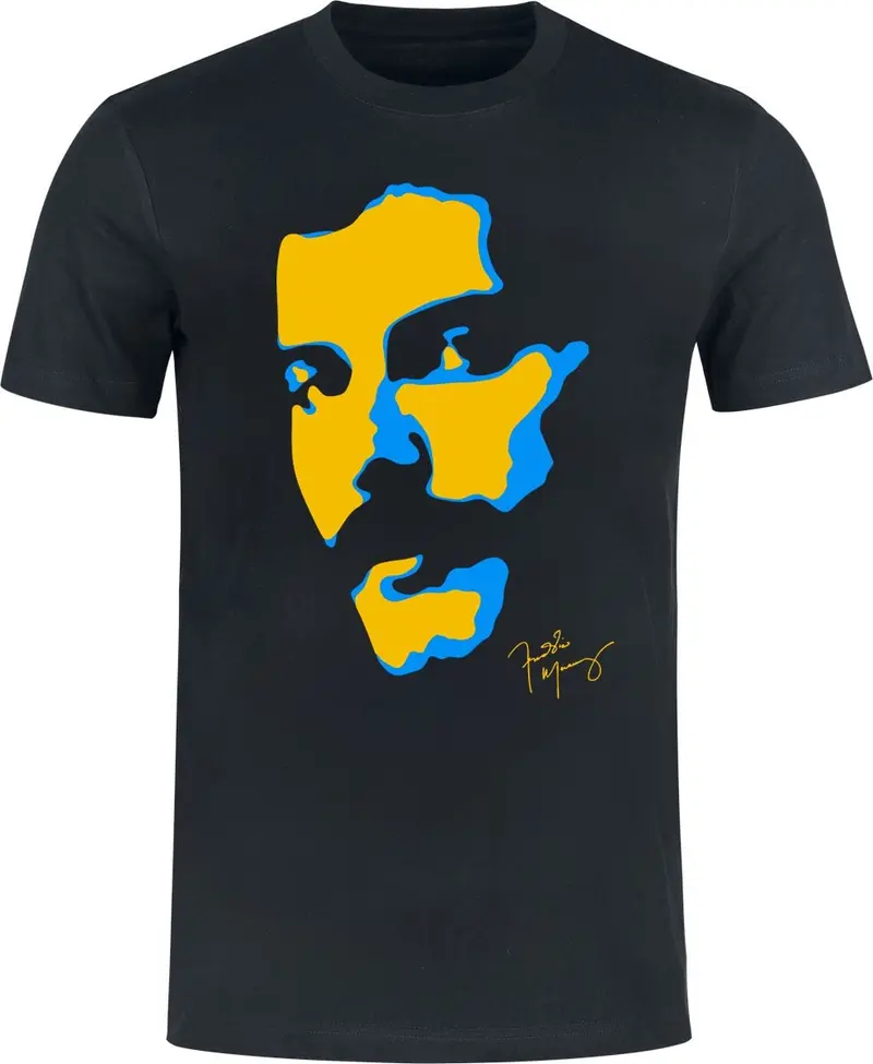 T-Shirt Manches courtes de Mercury, Freddie - Portrait - S à 3XL - pour Homme - noir