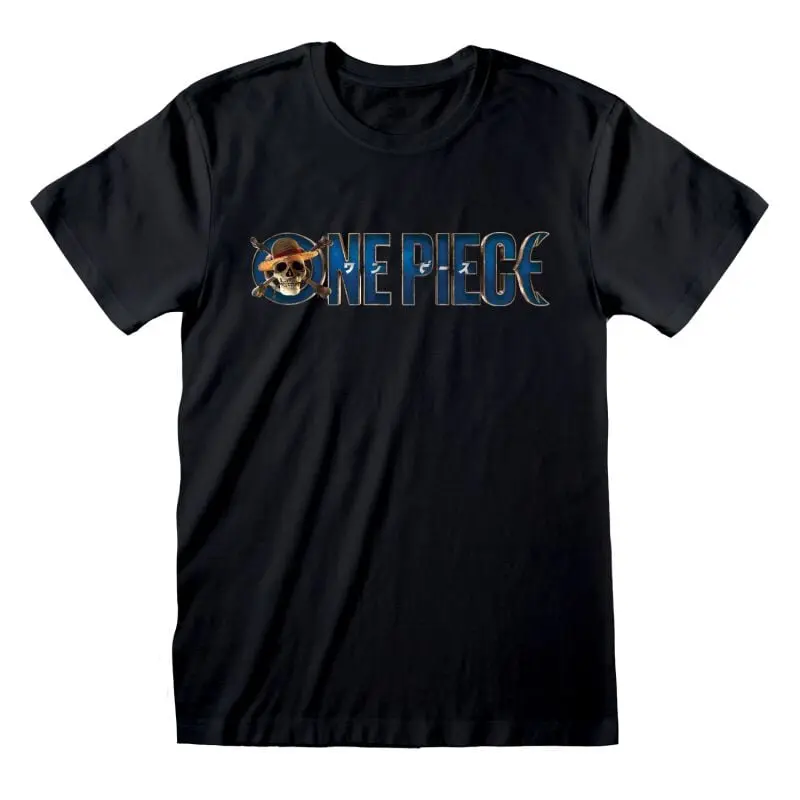 T-Shirt Manches courtes de One Piece - One Piece Logo - S à XXL - pour Homme - noir