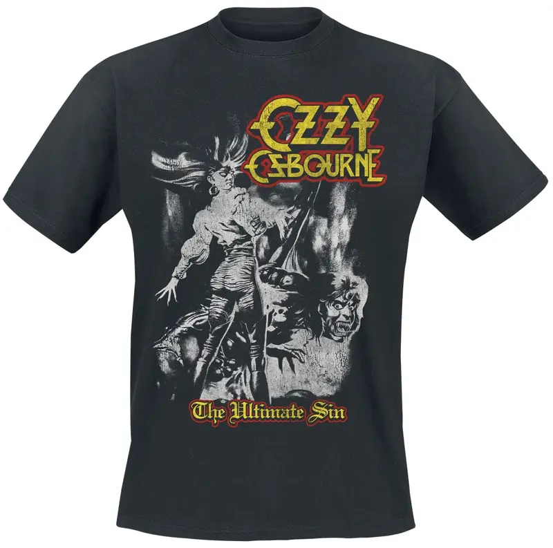 T-Shirt Manches courtes de Ozzy Osbourne - Sin Tribute - S à 5XL - pour Homme - noir