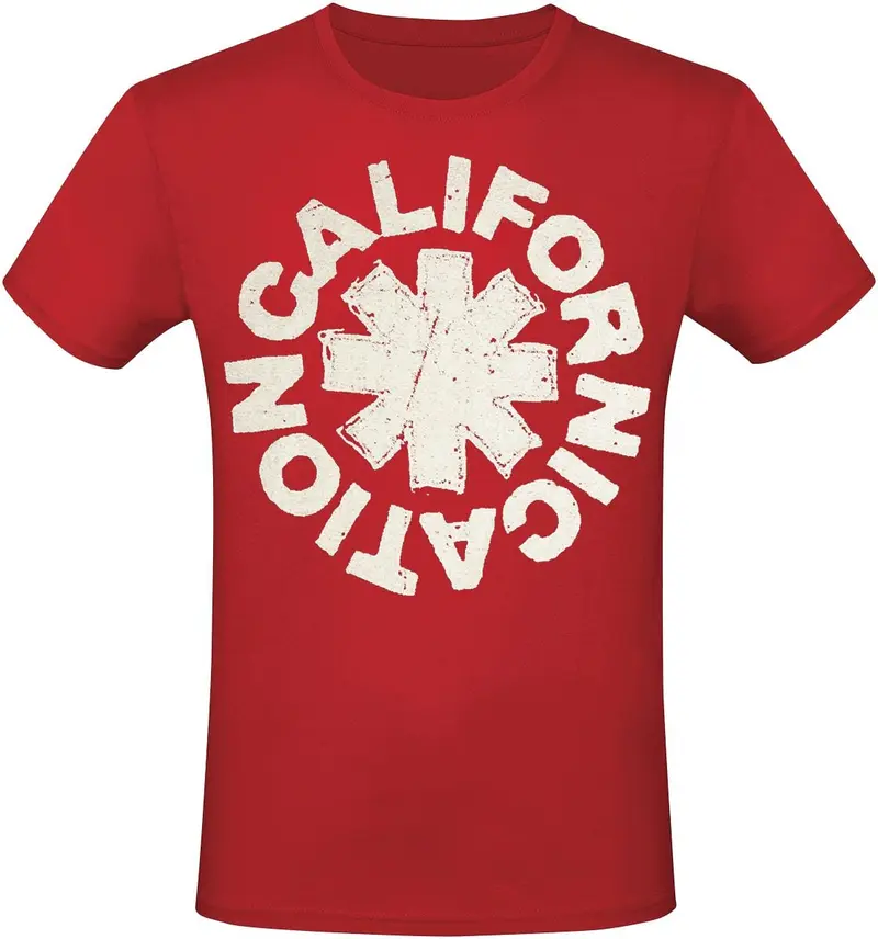T-Shirt Manches courtes de Red Hot Chili Peppers - Californication - S à 3XL - pour Homme - rouge