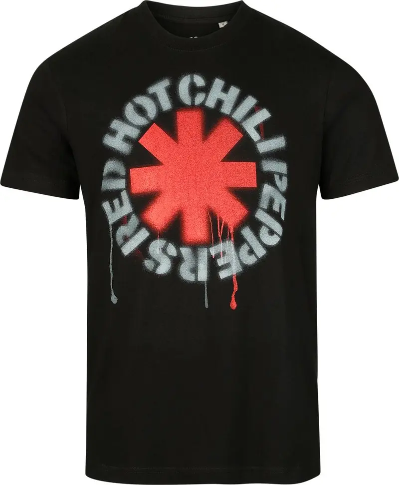 T-Shirt Manches courtes de Red Hot Chili Peppers - Stencil Asterix - Heavyweight - S à 5XL - pour Homme - noir