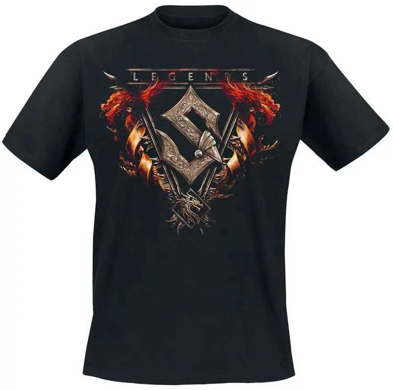 T-Shirt Manches courtes de Sabaton - Legends - XL à 5XL - pour Homme - noir