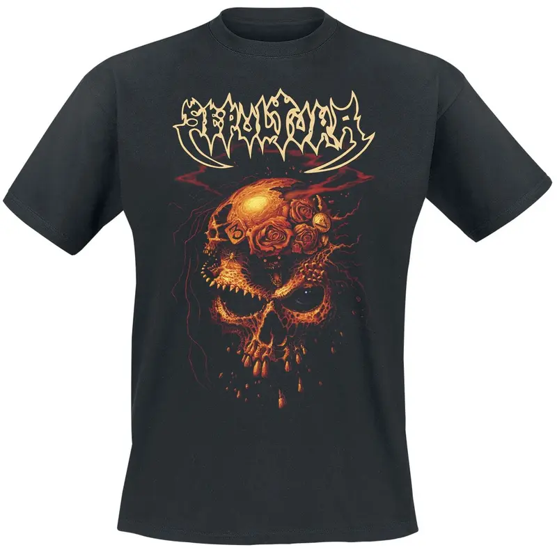 T-Shirt Manches courtes de Sepultura - S à 5XL - pour Homme - noir