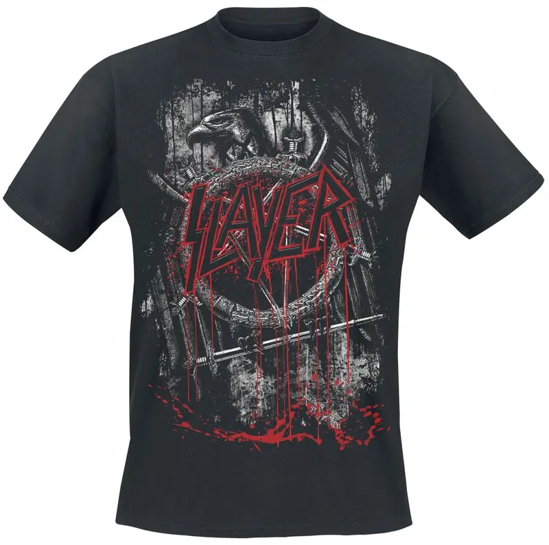 T-Shirt Manches courtes de Slayer - Dripping Eagle - S à 5XL - pour Homme - noir