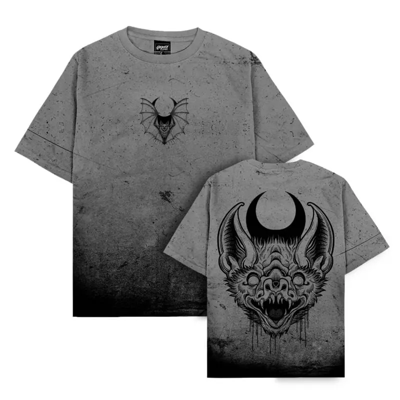 T-Shirt Manches courtes de Stay Cold Apparel - Moonthirst Oversized Fit (200GSM) - S à 3XL - pour Homme - gris