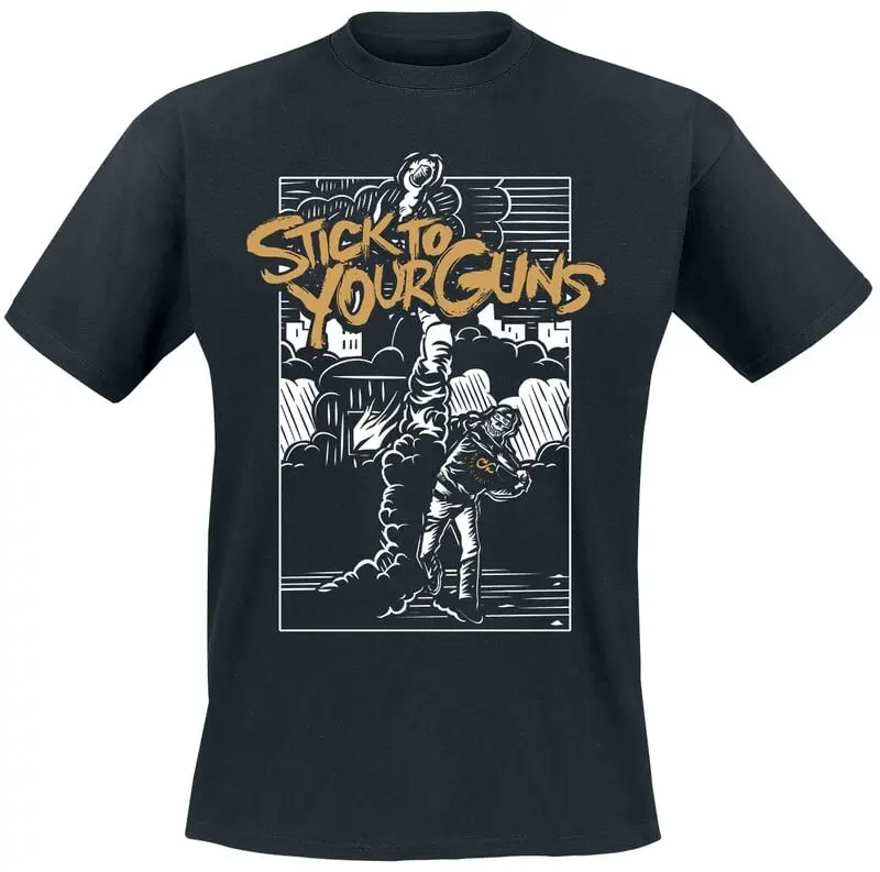 T-Shirt Manches courtes de Stick To Your Guns - Disobedient - S à 5XL - pour Homme - noir