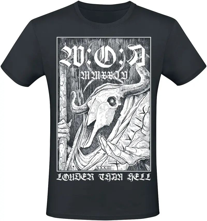 T-Shirt Manches courtes de Wacken Open Air - Summon Holy Ground - Hell - S à L - pour Homme - noir