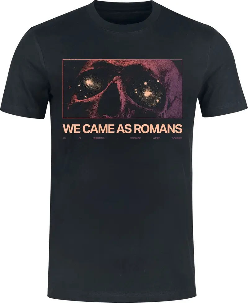 T-Shirt Manches courtes de We Came As Romans - Stargazer - S à 3XL - pour Homme - noir