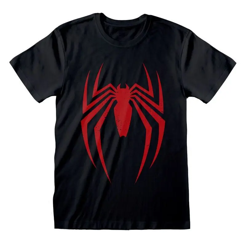 T-Shirt Manches courtes Disney de Spider-Man - Spiderman Video Game - Spider Symbol - S à XXL - pour Homme - noir