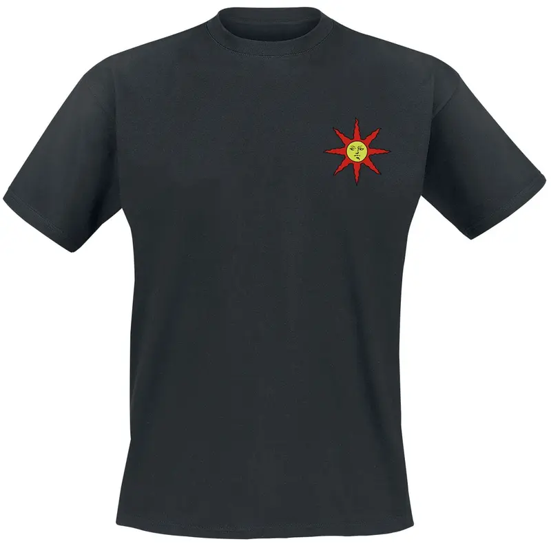 T-Shirt Manches courtes Gaming de Dark Souls - Praise the Sun - S à XXL - pour Homme - noir