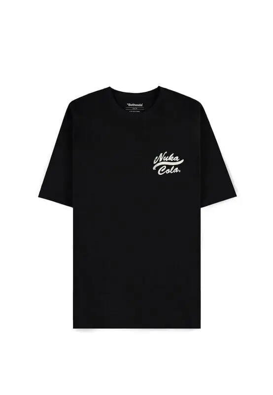T-Shirt Manches courtes Gaming de Fallout - Nuka Cola Flasche - S à XXL - pour Unisexe - noir