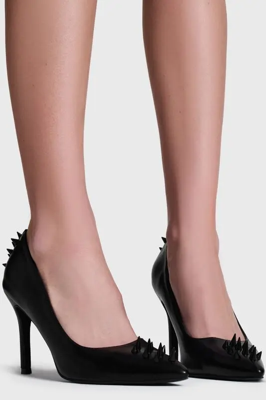 Talons hauts Gothic de KIHILIST by KILLSTAR - Voidwalker Stiletto - EU36 à EU41 - pour Femme - noir