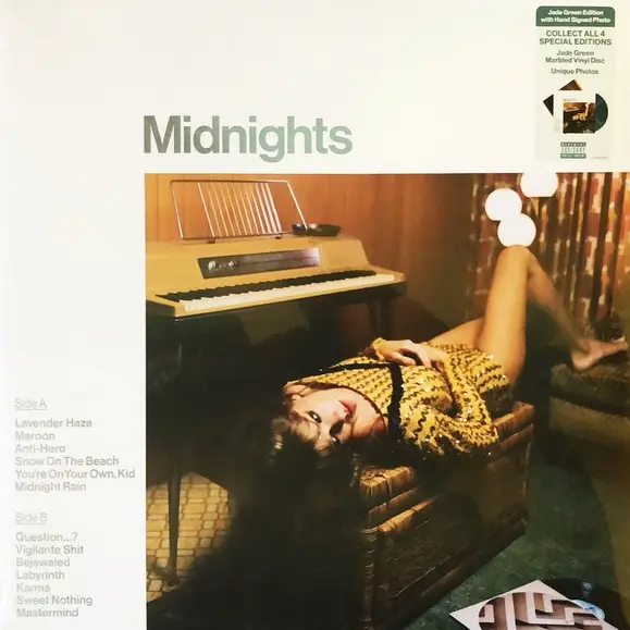 Taylor Swift | Midnights (Dédicacé) - Vinyle