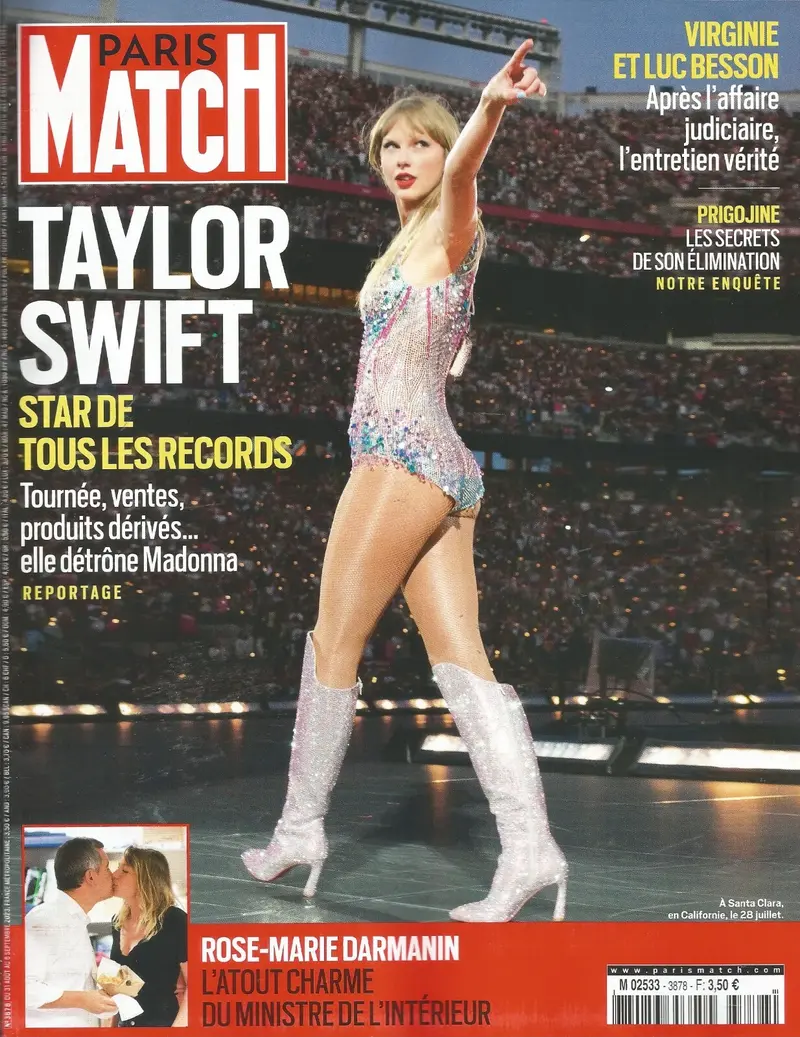 Taylor Swift | Paris Match - 2023 (Aout/Septembre)