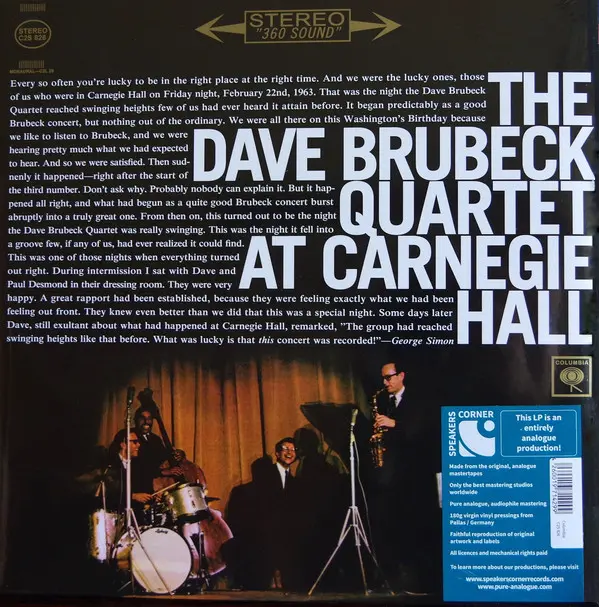 The dave brubeck quartet