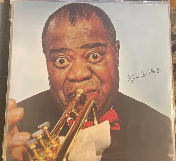 The Definitive Album By Louis Armstrong Vinyle Bleu