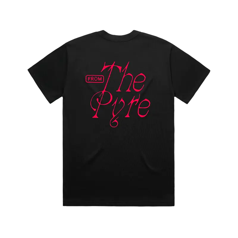 The Last Dinner Party - From The Pyre - Black Logo T-Shirt