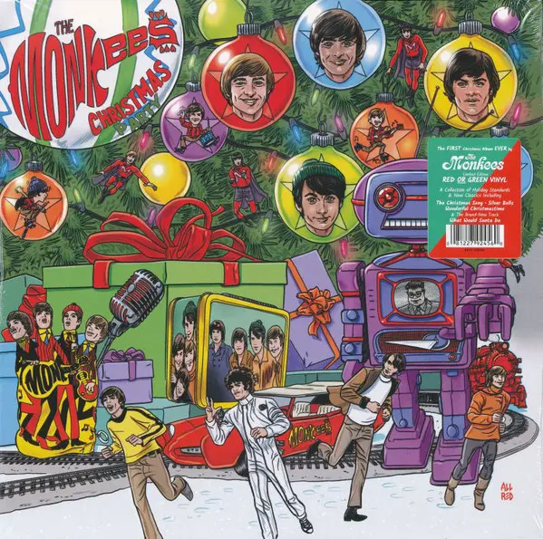 The Monkees Christmas Party Édition Limitée Vinyle Rouge