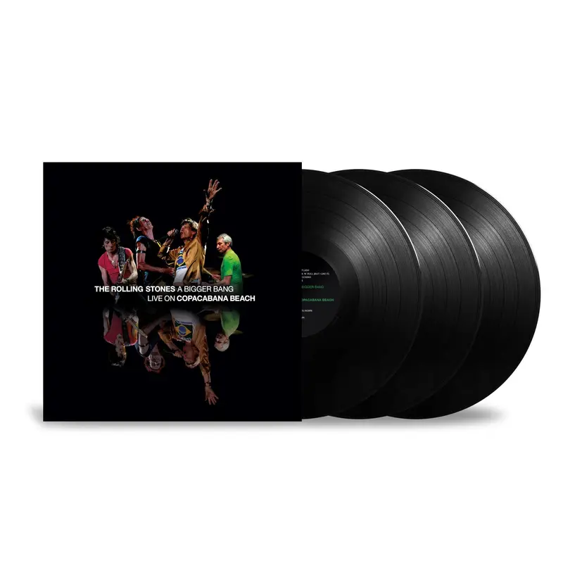 The Rolling Stones - A Bigger Bang - Live At Copacabana Beach - 3LP