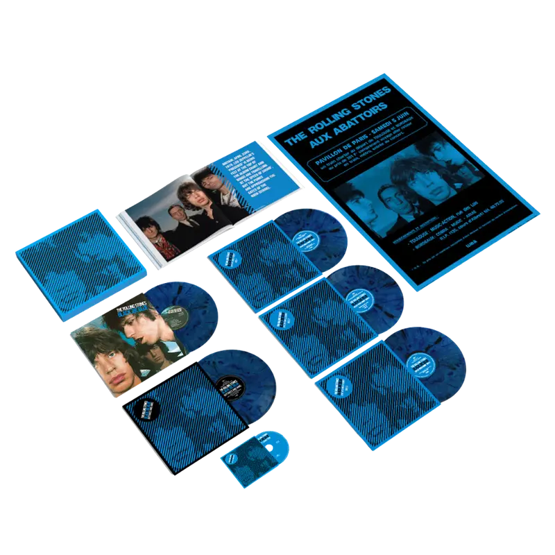 The Rolling Stones - Black and Blue Super Deluxe 5LP Blu Ray (Colour) Boxset