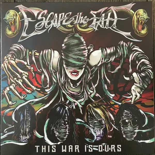 This War Is Ours Vinyle Jaune Transparent et Orange Marbré