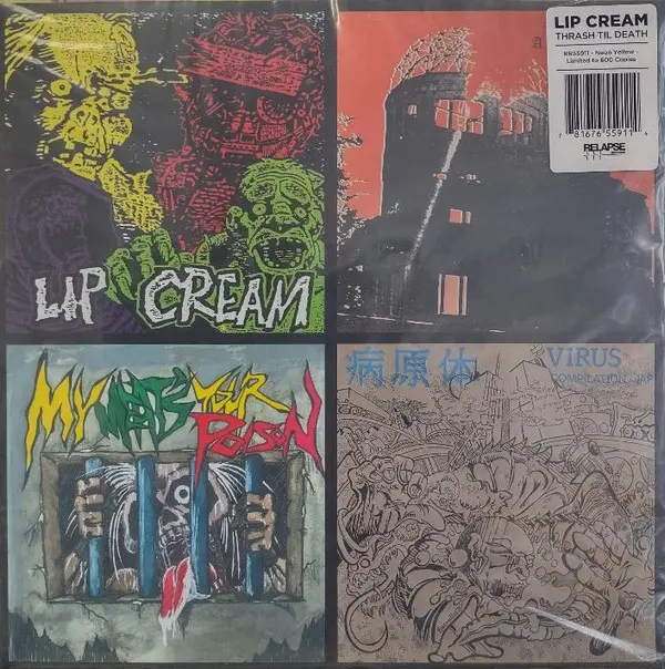 Thrash Til Death Édition Limitée Vinyle Jaune