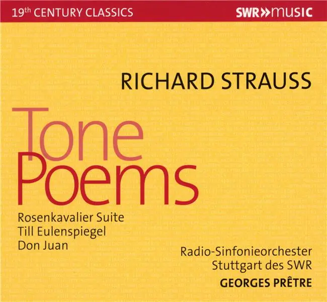 Tone Poems Rosenkavalier suite Till Eulenspiegel Don Juan