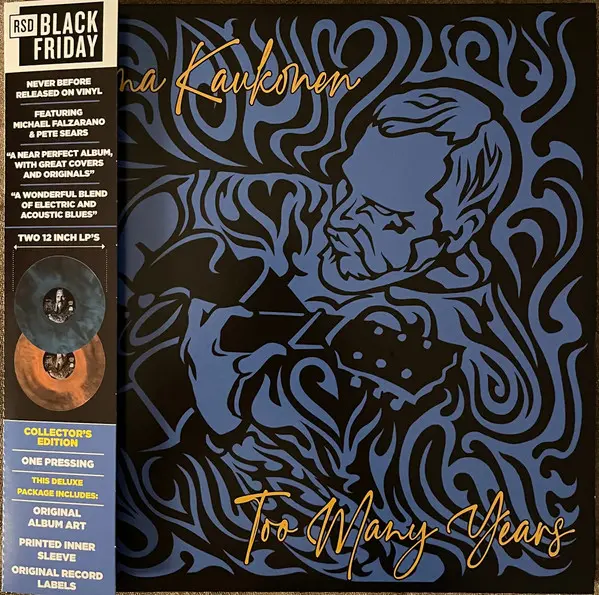 Too Many Years… Édition Limitée Vinyle Bleu et Beige Marbré